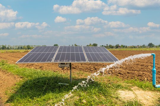 Solar irrigation pump